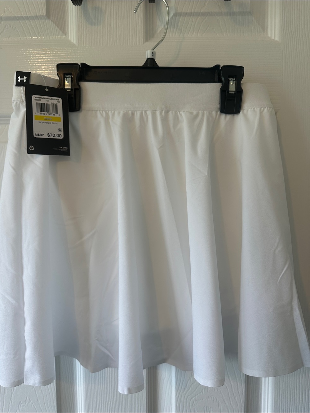 Under Armour White Flared Athletic Skirt
